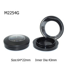 Wholesale Black Plastic Custom Magnet Powder Container